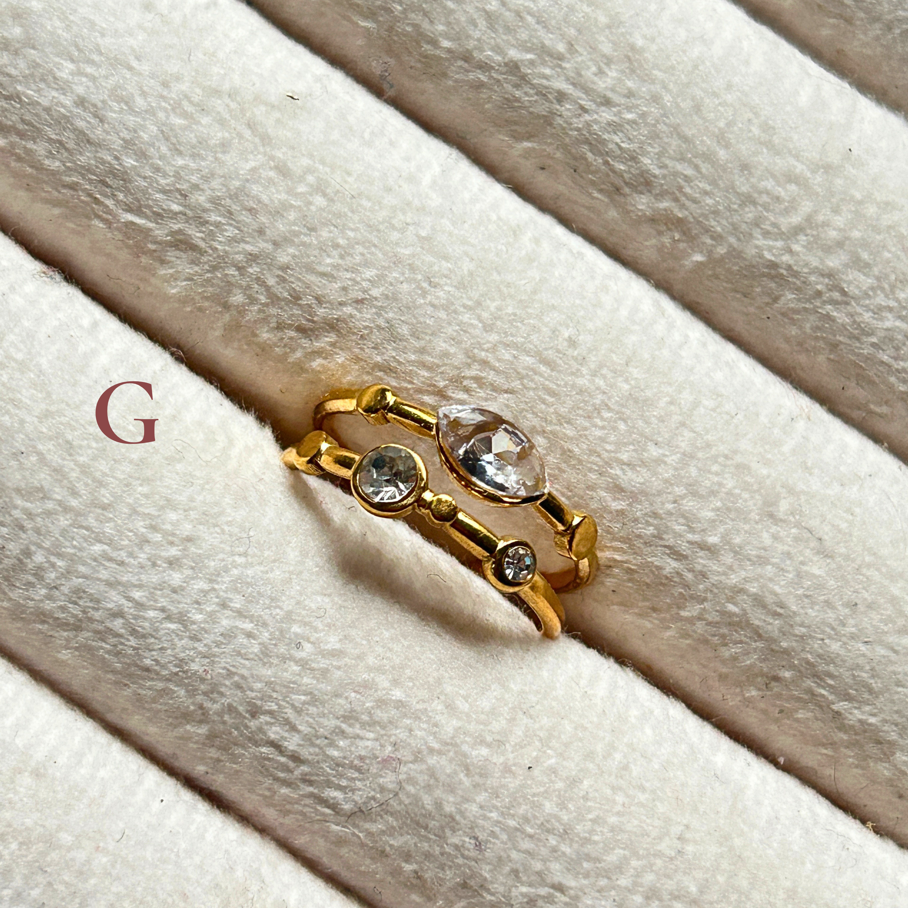 Zareen Adjustable Rings
