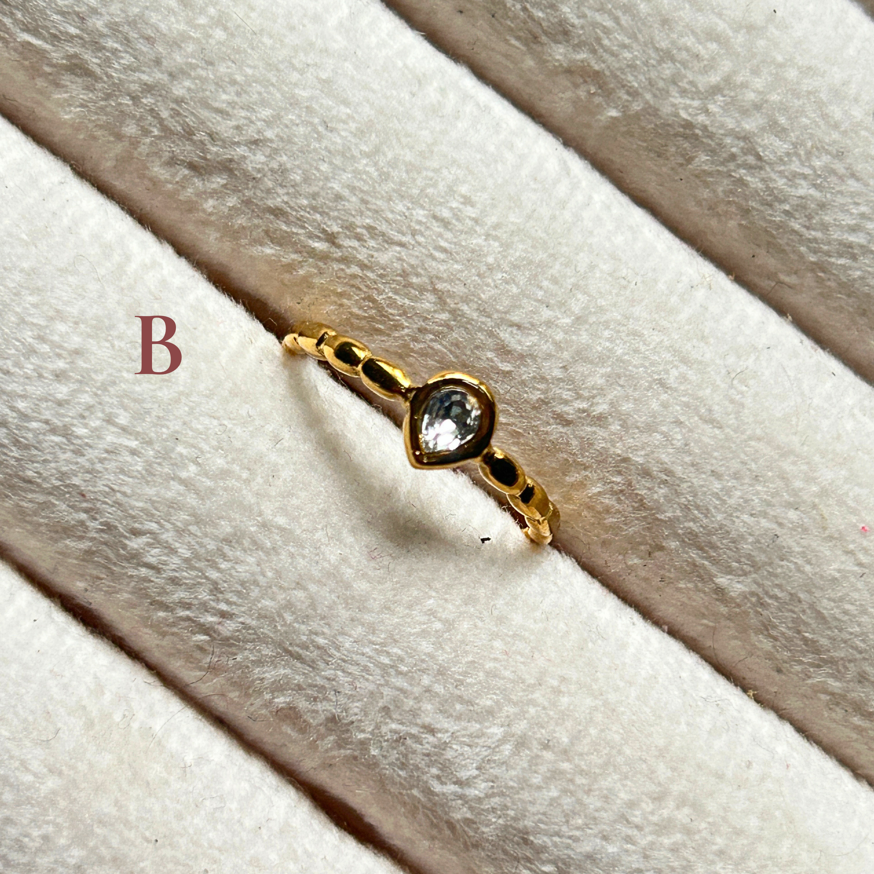 Zareen Adjustable Rings