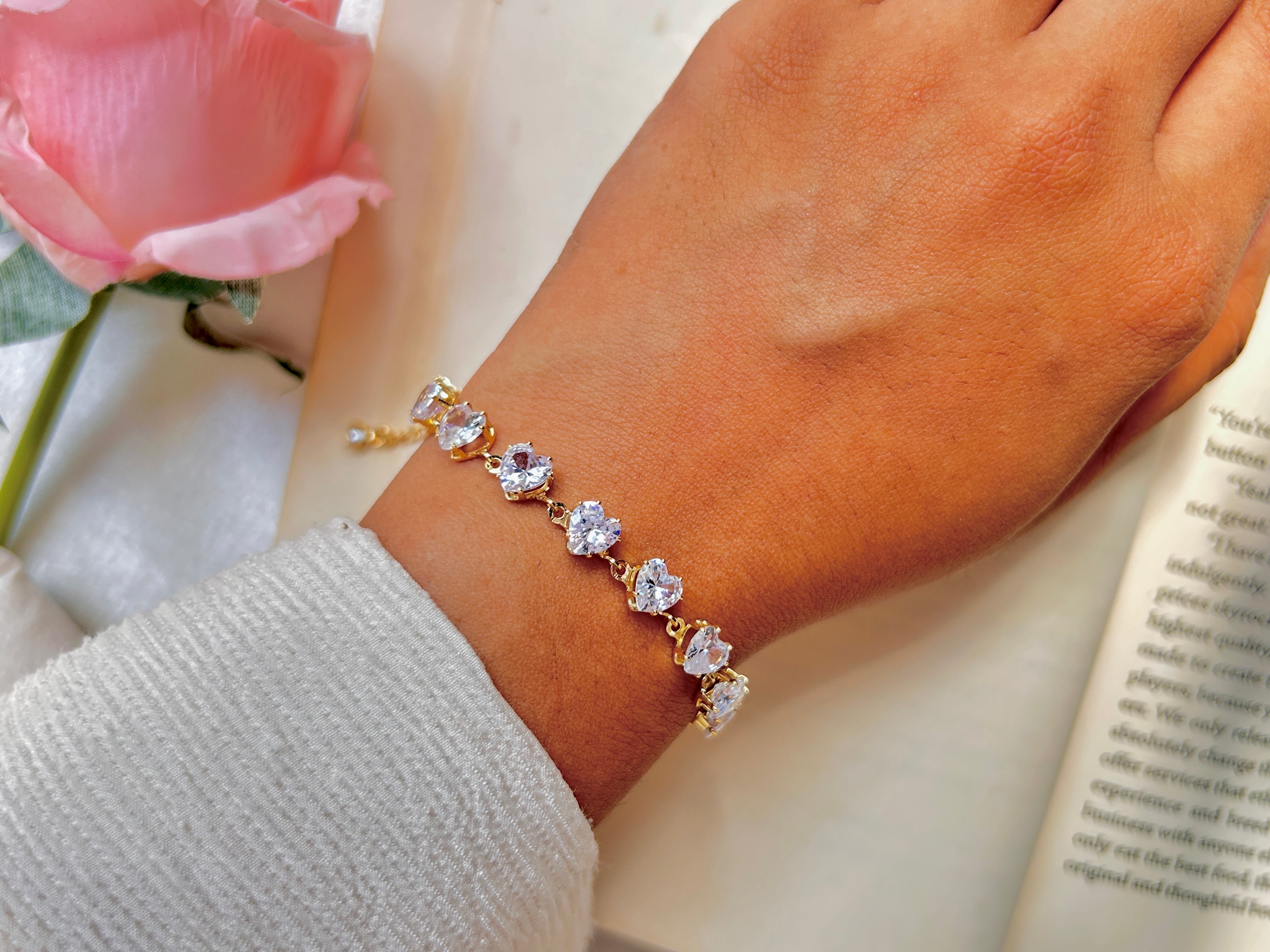 White link bracelet