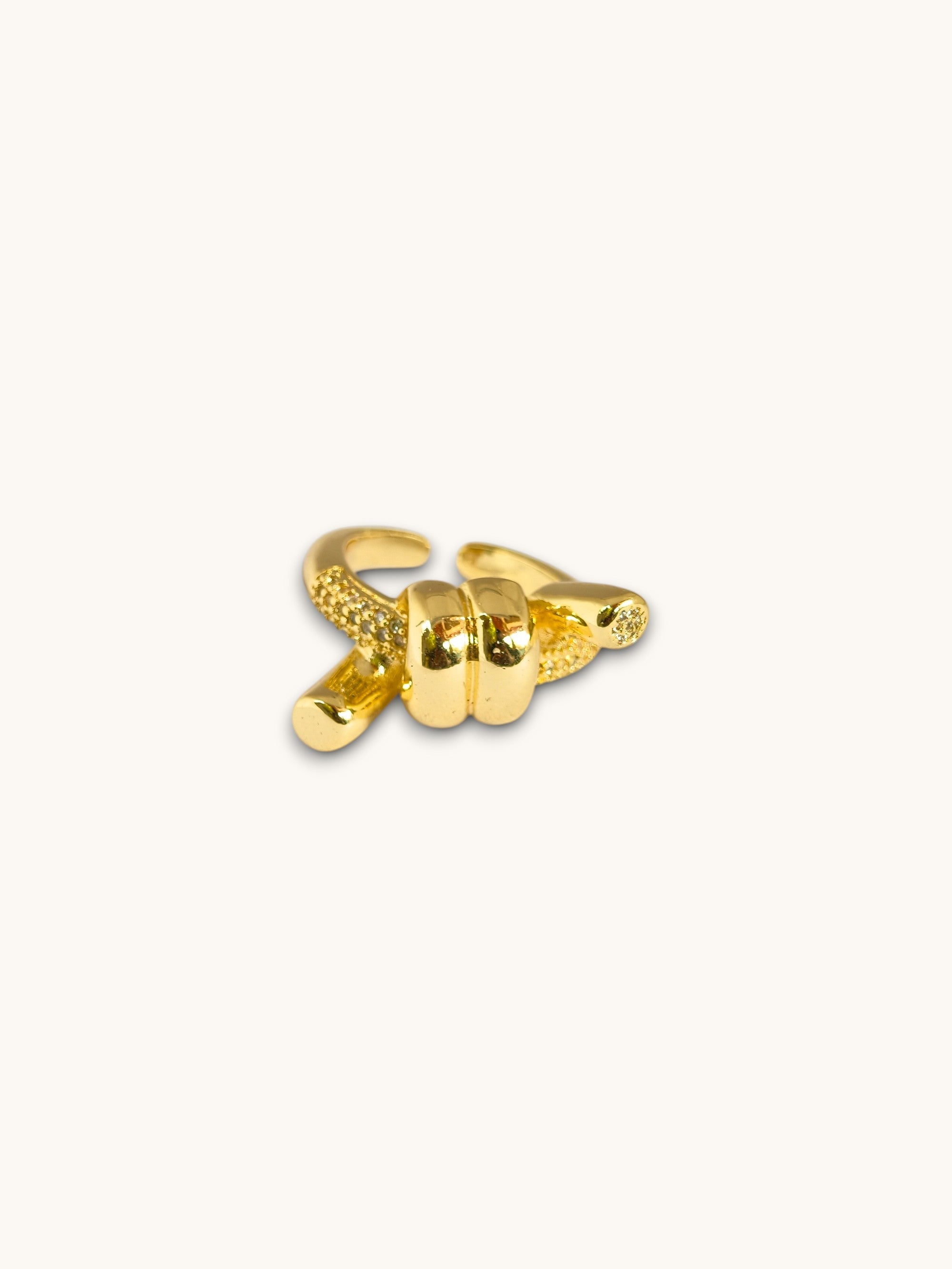 Golden Embrace Ring