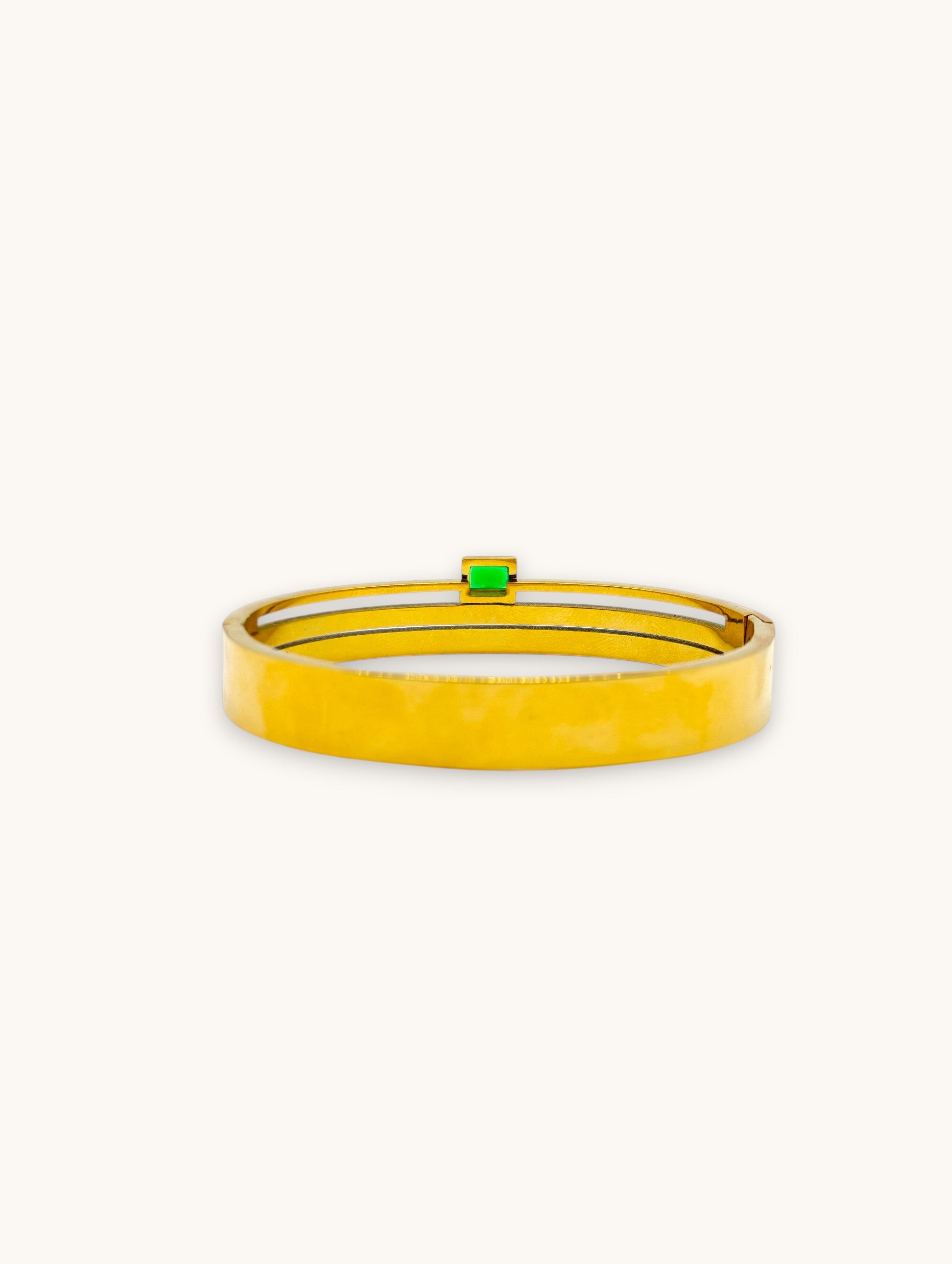 Emerald Glow Bangle