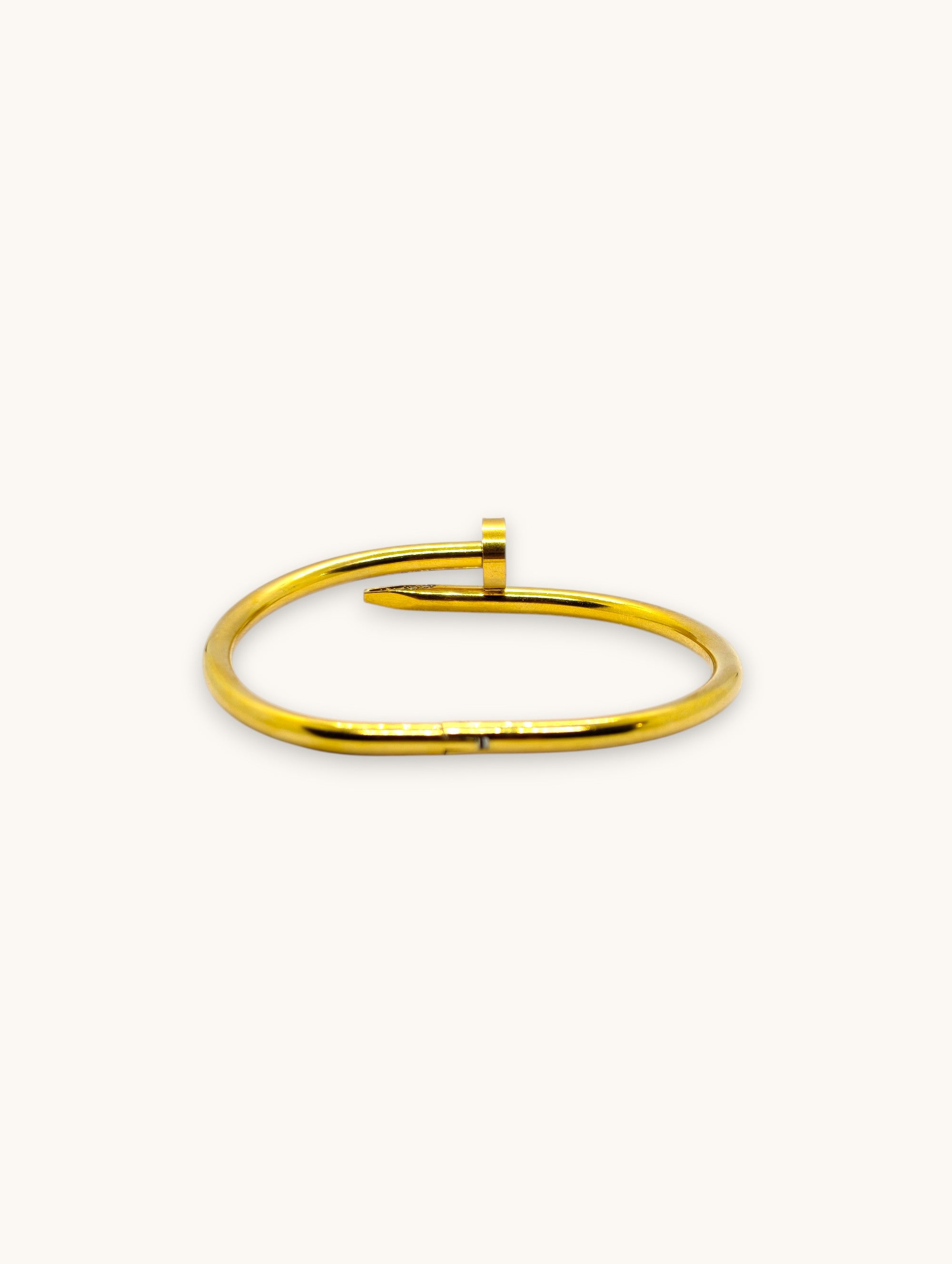 Golden Nail Bangle