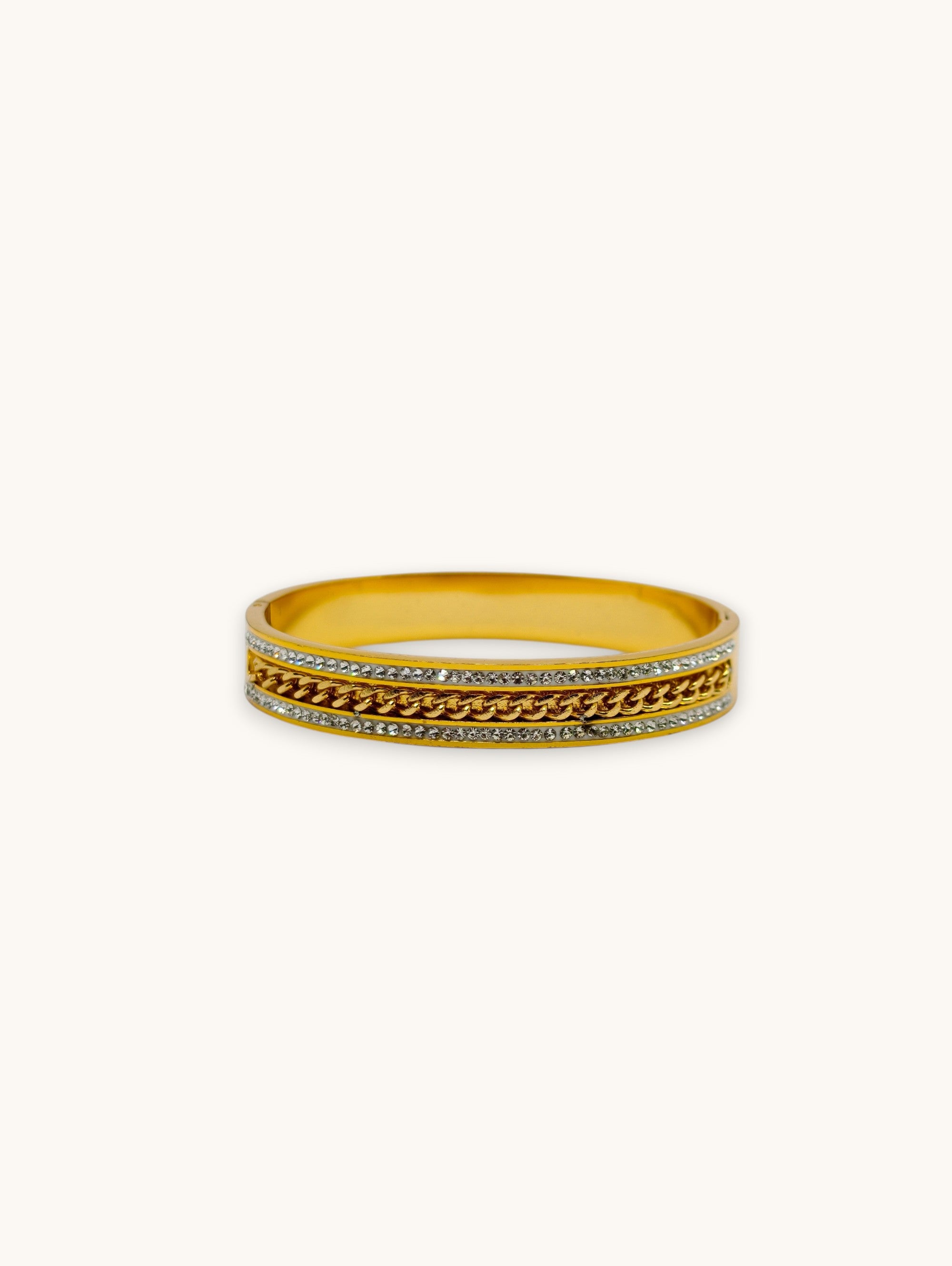 Golden Chain Luxe Bangle