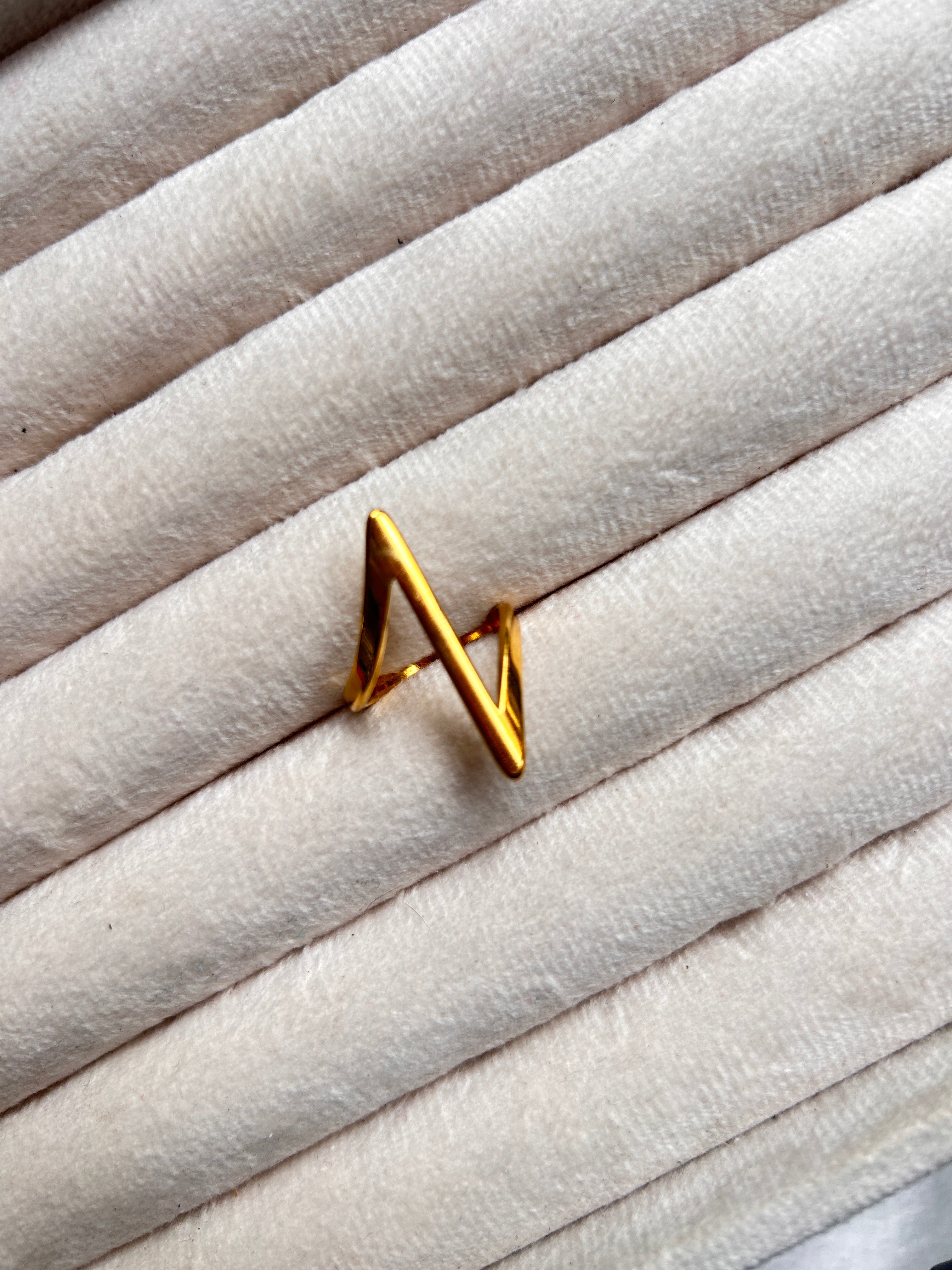 Zaria Wave Ring
