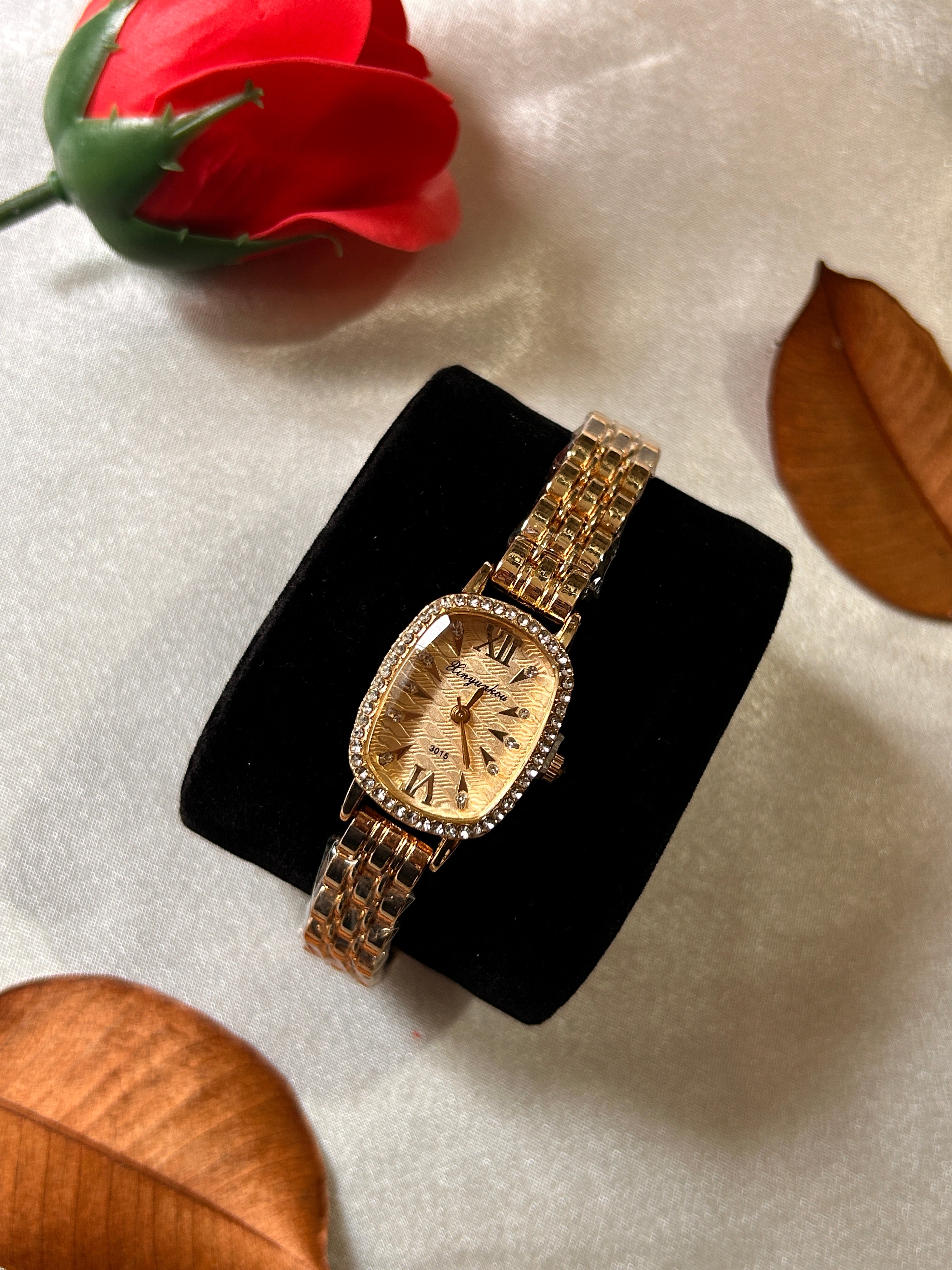 Golden Elara Watch