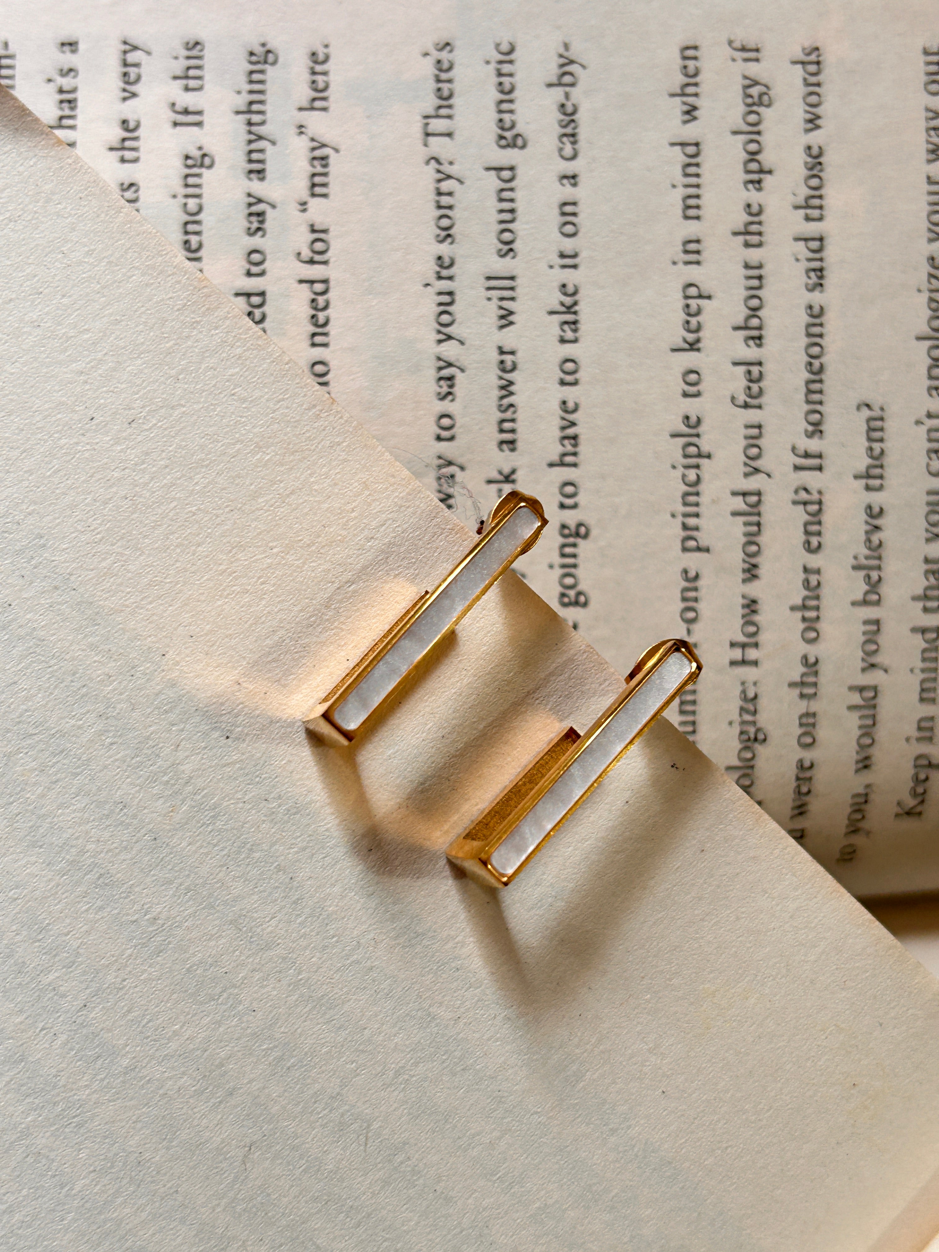 Geometric Drop Earrings