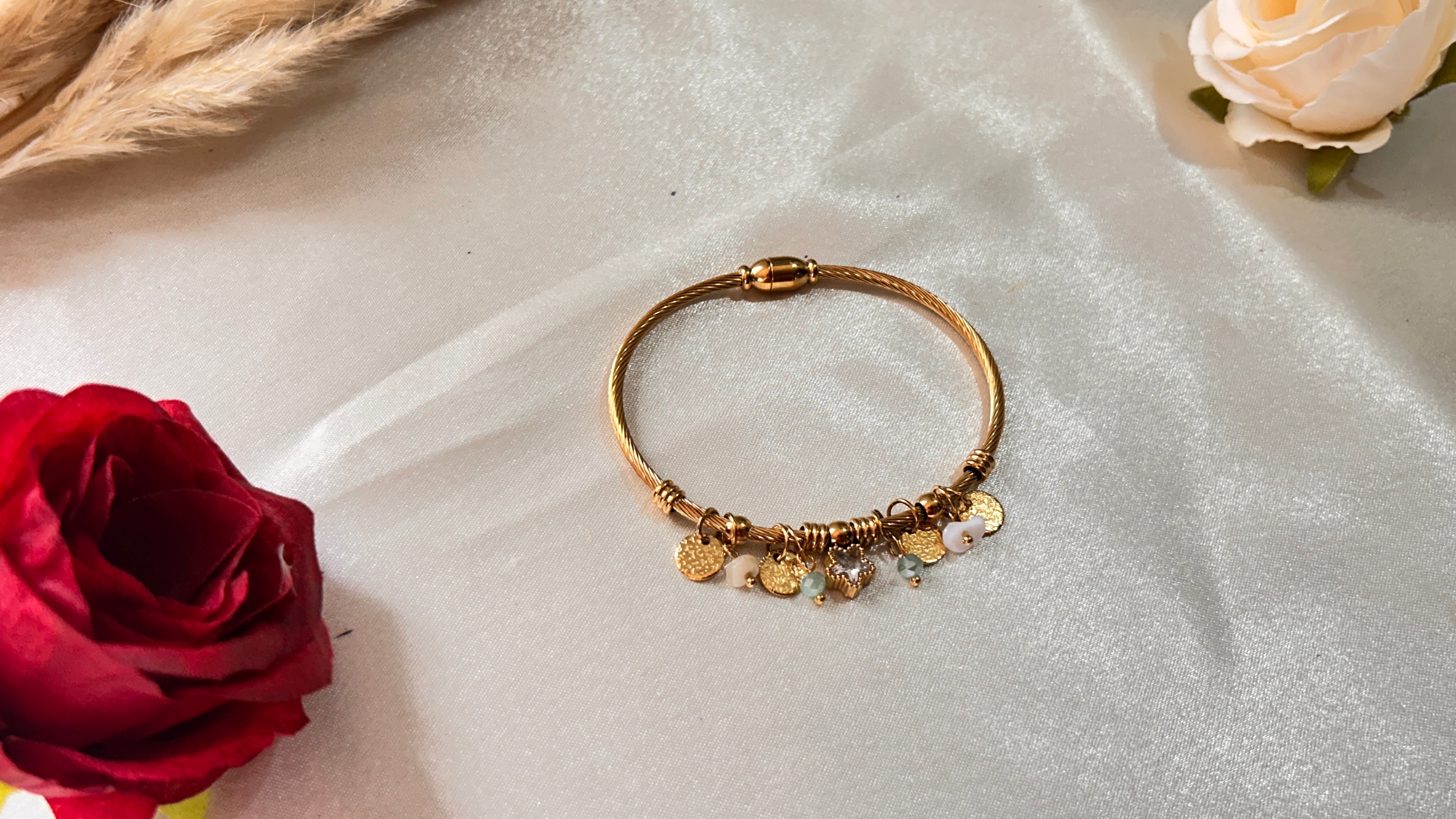 Ocean Treasure Charm Bangle
