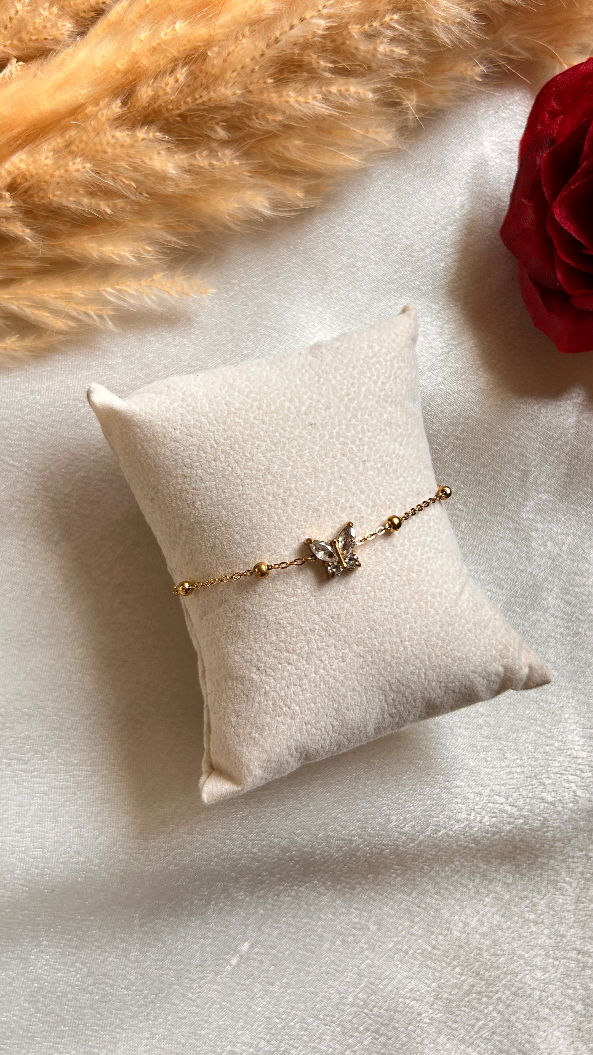 Minimal Butterfly Bracelet